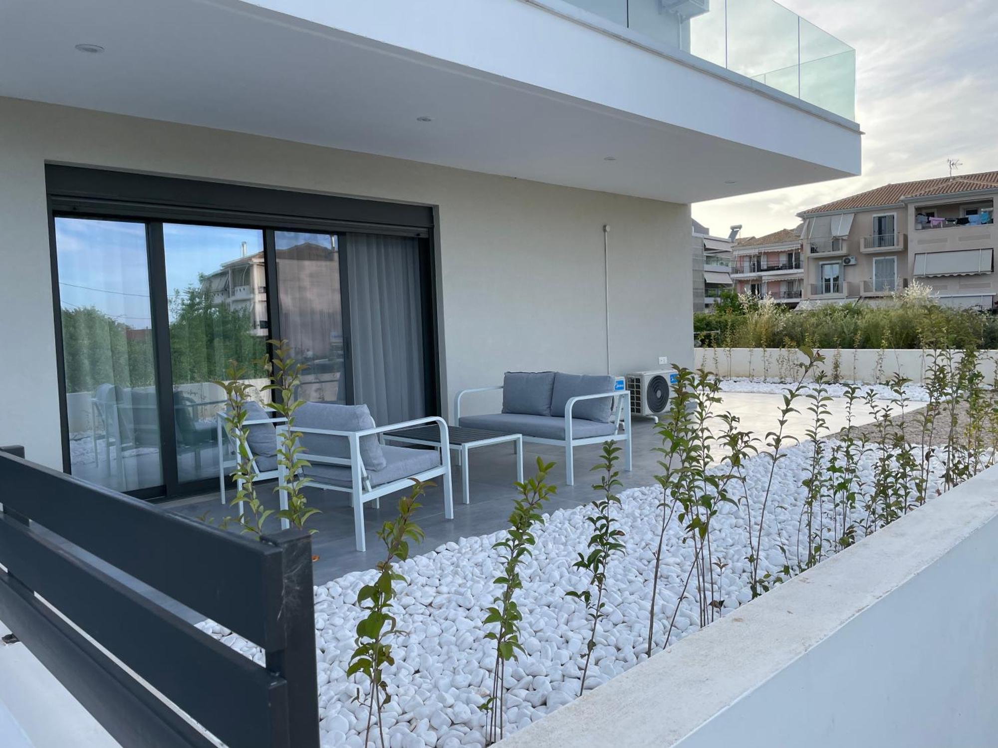 Eugea Apartments Lefkáda Esterno foto